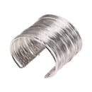 Hot Women Luxury Metal Multilayer Strings Wristband Bangle Cuff Jewelry Bra