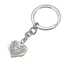 Fashion Lovely Crystal Rhinestone Letter "NANA" Heart Pendant Key Ring Key  L8L9