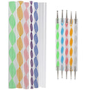16pcs Mandala Dotting Tool for Rock Painting Kit Dot Art Rock Pen Paint OZ