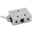 HL2501-V Carbon Steel Pneumatic Toggle Knob Switch Valve C7H3