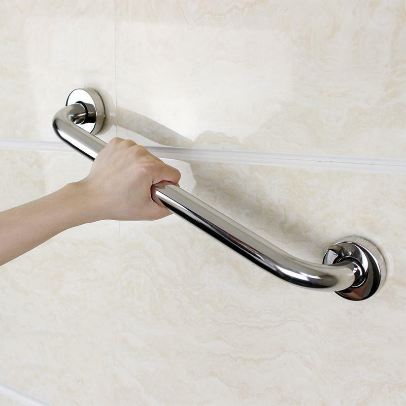 30cm Stainless Steel Shower Bathroom Wall Grab Bar Safety Handle Grip Handrail