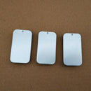 3pcs Iron Box Slide Cover Storage Box Jewelry Pill Cases Tin Boxes ContaineS Hn