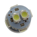 2X T11 BA9S T4W 10-SMD Xenon White Hi-Power LED Side Light Lamp Bulb Car 12