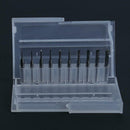 10Pcs/Box 1/8 Inch 0.8-3.17mm PCB Engraving Cutter Rotary CNC End Mill