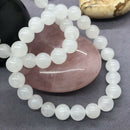 8mm Handmade Natural Selenite Mala Bracelet Spirituality Chakas Cuff Pray Gift