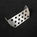 Stainless Steel Chassis Armor Protection Skid Plate for 1/10 RC Crawler Acc