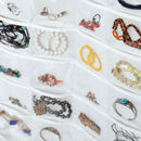 72 Pockets Jewelry Hanging Storage Bags Earring Display Organizer Holder P NRM