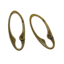 4x Spring Snap Clip Hook Alloy Car Key Chain KeyRings For Outdoor Hiking Camping
