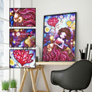 5D DIY Special Shaped Diamond Painting Girl Cross Stitch Mosaic Craft Kits