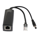 Active PoE Power Over Ethernet Splitter Adapter 48V to 12V PoE Splitter