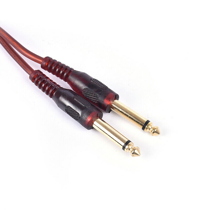1.5M Cable, Dual RCA Male to Dual 6.35mm 1/4 inch Male Mixer Audio CableB Gw