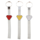 2 Pieces Car Anti-Static Strap, Reflective Earth Belt Safety Ground Wire for