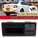 Car Rear Trunk Tailgate Back Door Handle Rear View Backup Camera HD for Sko K8P4
