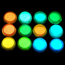 Glow In The Dark Powder Fluorescent Luminescent Noctilucent Nail Art Pigment-.