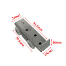 Stainless Steel Sliding Door Roller Bear 50KG Home Room Wardrobe Wood Door