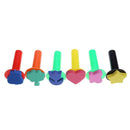 6pcs/set Plastic Sponge Paint Graffiti Brushes DIY Drawing Toys Seal Tools