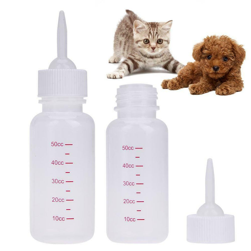 Puppy Kitten Bottle 50ml Pet Nursing Feeding Bottle for Dogs Cats