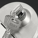 10-12Mm Glass Door Lock Stainless Steel Double Bolts Swing Push Sliding Acc
