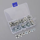 80Pcs- M3 M4 M5 M6 M8 T Nut Nuts Tee TNut TNuts Blind 4 Prong