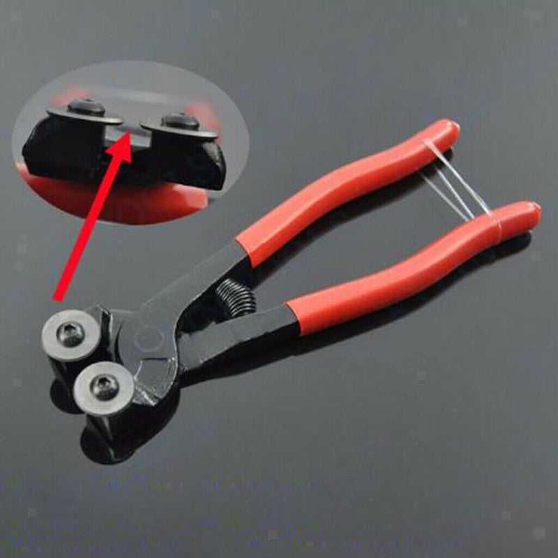 Pack of 2 Glass & Mosaic Trimmer & Nipper Tile Pliers with Carbide Tips -