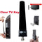 Mini Clear TV Key HDTV FREE TV Digital Indoor Antenna Ditch Cable P7S9