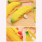 Novelty Silicone Portable Banana Coin Pencil Case Purse Bag Wallet Pouch .AU
