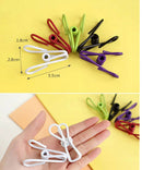 New Metal Clamp Clothes Laundry Hangers Strong Grip Washing Line Pin Pegs CliR3C