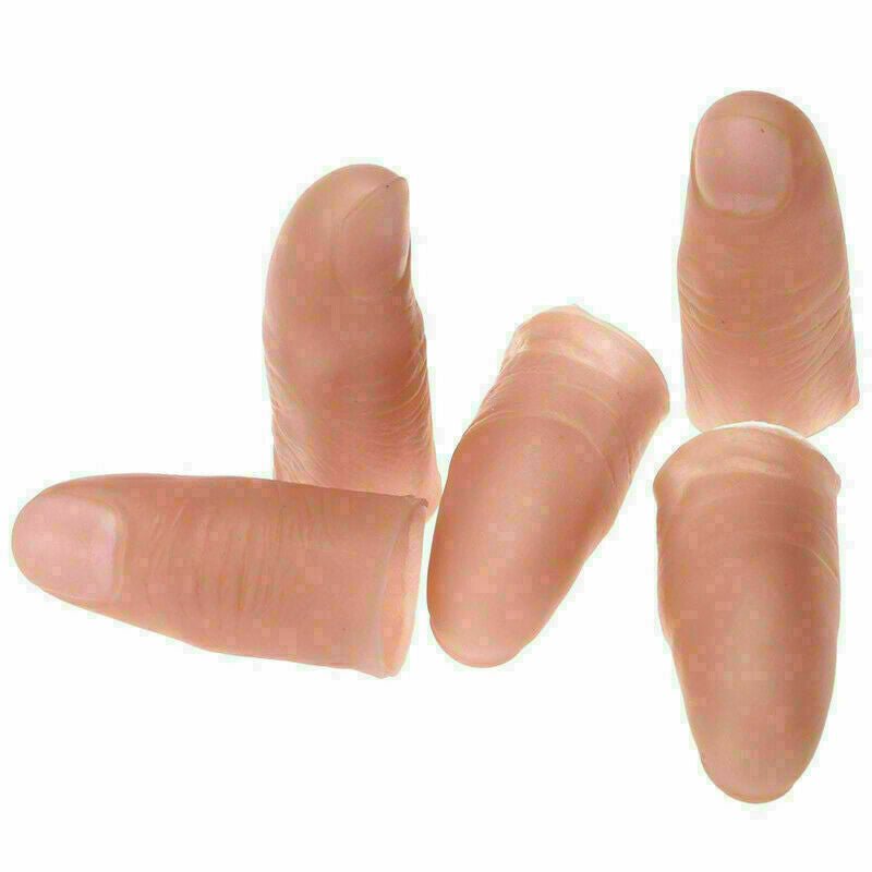 1 Pcs  Soft Plastic Thumb Tip Easy to Learn and Master Magic Trick Fast shi Q0S5