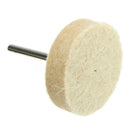 33Pcs Soft Felt Polishing Buffing Wheel Mixed Accessory for Rotary Tool