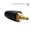 3.0 Pressure Washer Rotating Turbo Nozzle 3000 Psi 3 Gpm With Spray Nozzle