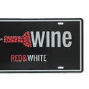 Rustic Metal Tin Sign Plaque Wall Artwork Poster Home Cafe Art Decor -I WINE