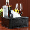Multifunction PU Leather Pen Pencil Remote Control Tissue Box Holder Desk S H5G1