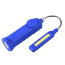 ABS Micro COB LED Magnetic Inspection Flashlight Work Light Car Garage Flexible