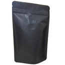 50Pcs Matt Aluminum Foil Coffee Valve Zipper Closure Bag Vertical Aluminum