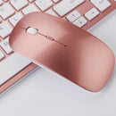 2.4Ghz Ultra-Thin Wireless Keyboard And Mouse Combo With USB Receiver Mouse T6Y9