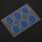 6pcs/set Snare Drum Mute Pad Drum Damper Gel Pads Snare Tom Drum Muffler