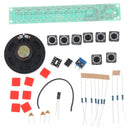 1 set DIY Kit NE555 Component Electronics Piano Organ Module Battery Box JR