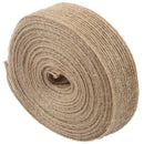 10m x 25mm Natural Jute Hessian Burlap Ribbon Wedding Belting Floristry Dec G1L6