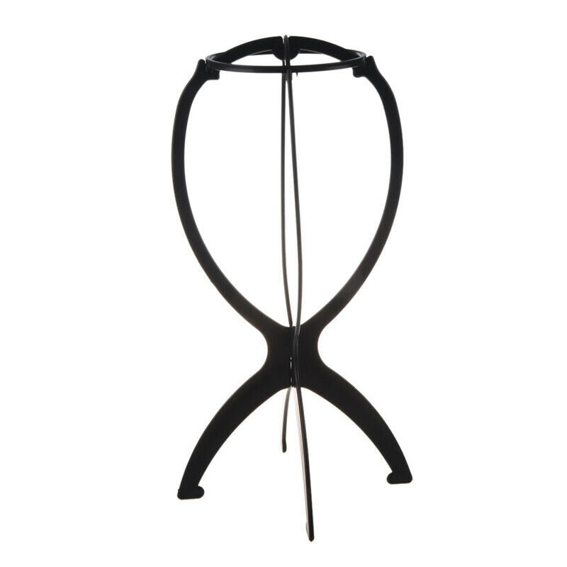 5X(Plastic Wig Display Stable Durable Wig Hair Hat Stand Hair Holder Displ P3H3)