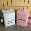 Kitchen Bathroom Storage Box 5L Washing Powder Box Grain Rice Organizer Con