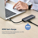 USB C Hub 5 in 1 Type C to USB 3.0 65W PD 4K HDMI Adapter for Laptop PC