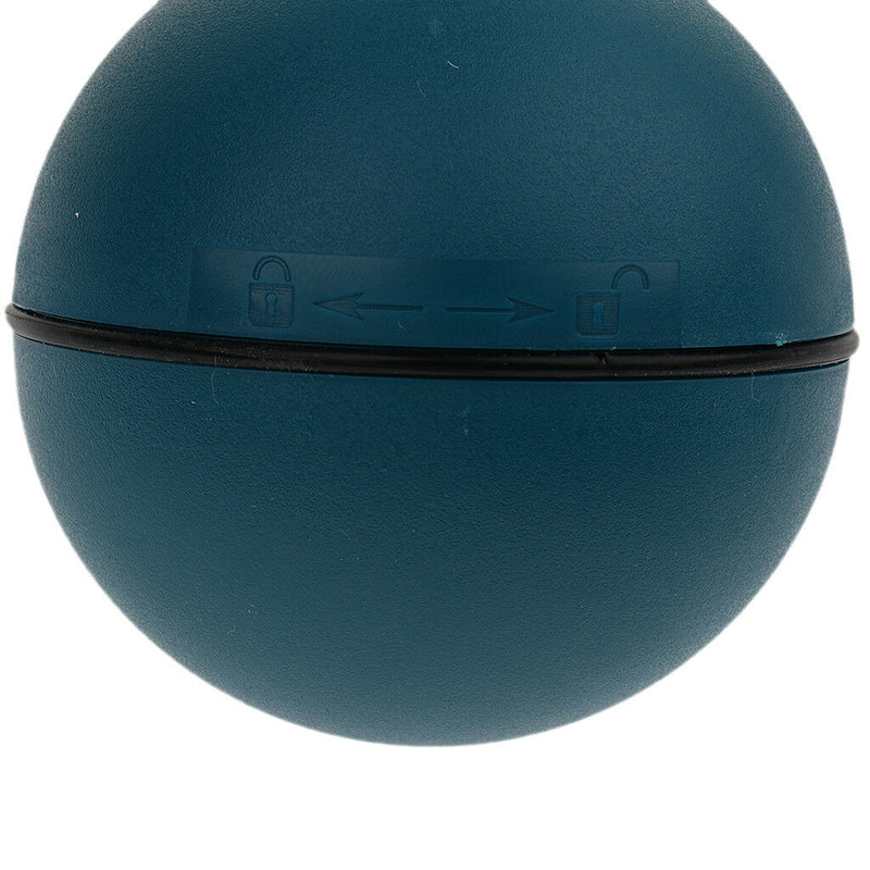2 Pcs Cat Pet Electronic Rolling Ball Automatic Interactive Toys Blue/Red