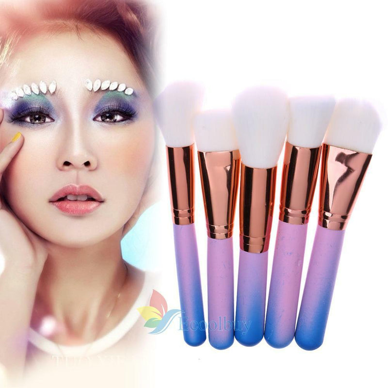 15 Pcs Pro Makeup Brushes Set Kit Cosmetic Powder Foundation Eyeshadow Lip Brush