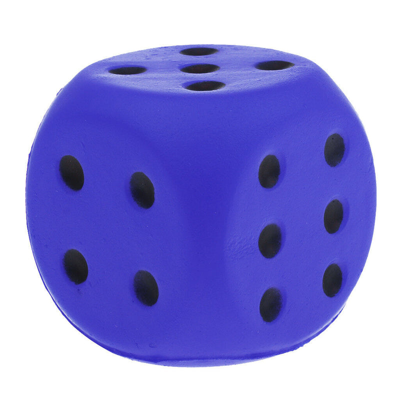 2x 6cm Sponge Dice Dot Dice Playing Dice for Kids Enlightenment Cognition