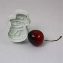 DIY Christmas Snowman Fondant Cake Mold Biscuit Cookie Plunger Cutters Decor JR