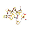 10x Piezoelectric Piezo Ceramic Wafer Plate Dia 15mm For Buzzer Loudspeaker  MO