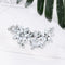 Crystal Flower Hair Clips Rhinestone Barrettes Bride Hairpins Hair Jewelry