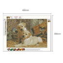 5D DIY Full Drill Diamond Painting Dogs Cross Stitch Embroidery Mosaic Kit