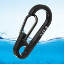 Outdoor Metal Hanging Buckle Keychain Keyring Clip Carabiner Survival EDC Tools