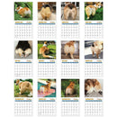 2021 Corgi Wall Calendar Upturning Coil Decoration Monthly Calendar Hot